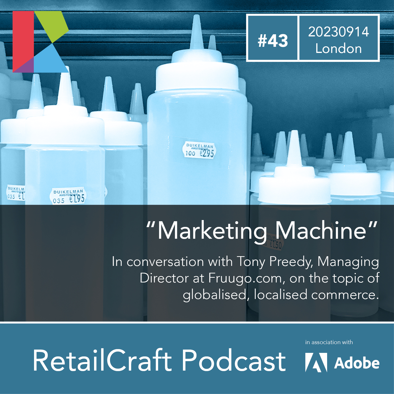 RetailCraft Podcast #43 – ”Marketing Machine” – In conversation with Tony Preedy, managing director Fruugo.com